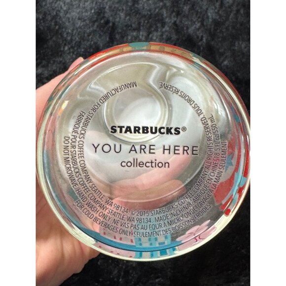 Starbucks You Are Here Collection Washington D.C. Water Bottle  Tumbler Lid - Picture 5 of 6